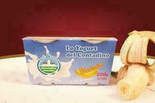 YOGURT MAGRO BANANA (VACCA)2PZ=300GR