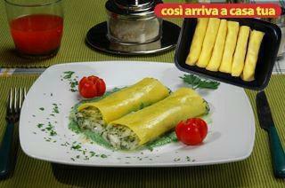 CANNELLONI 4 FORMAGGI SPINACI 3PZ                    A391